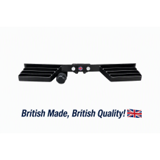 TOWBAR REAR STEP HEAVY DUTY DOUBLE BLACK (CPDS101B)